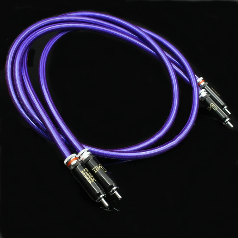 HiFi  RCA Cables  Den Hul MC Silver IT 65G Cable with WBT RCA Plug
