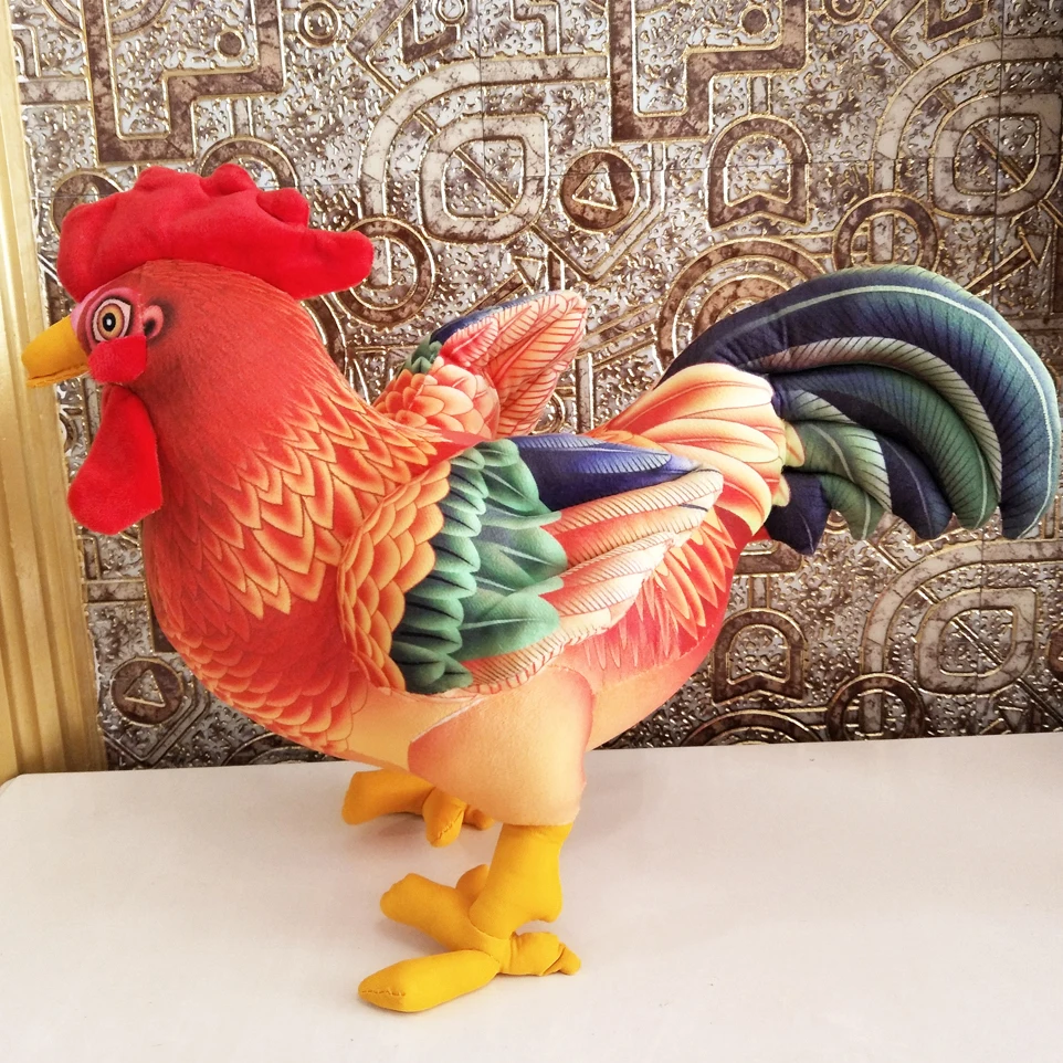 

Simulation Cock Chicken Stuffed Children Plush Toy Birthday Gift