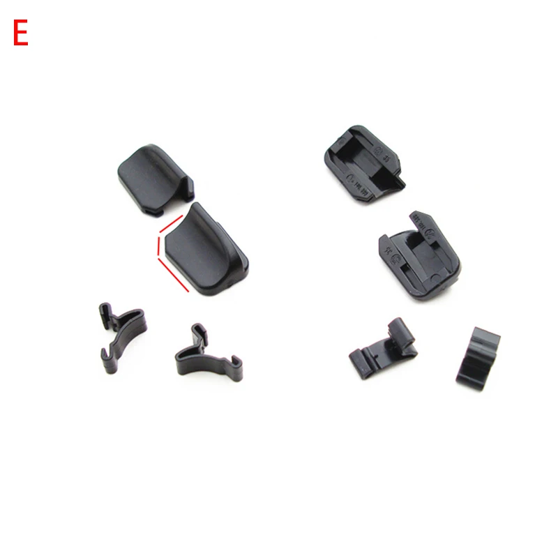 1 Set Windshield Wiper End Cover Clip Cap Plastic Fixed Parts