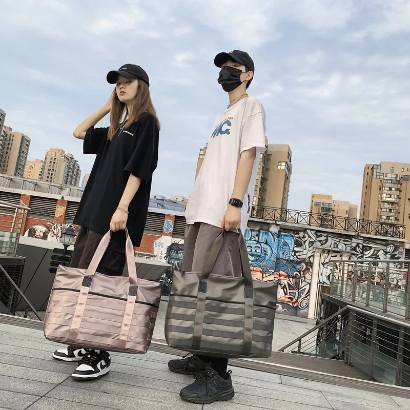 2024 Waterproof oxford Men travel bags Large Capacity hand duffle bag Lightweight Man luggage bag Casual Travel big Sports bag