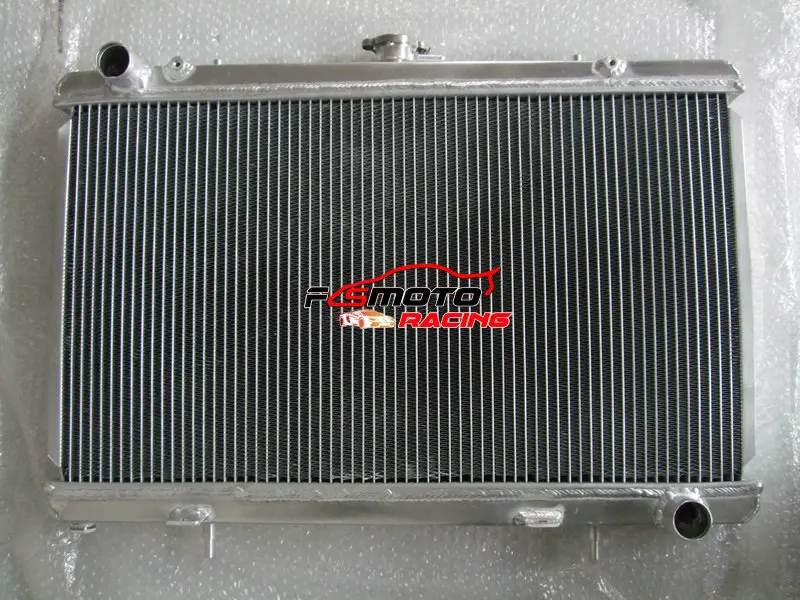 Aluminum Radiator For Nissan Silvia S13 SR20DET MT Manual 1989-1994 94 93 92 91 90 89