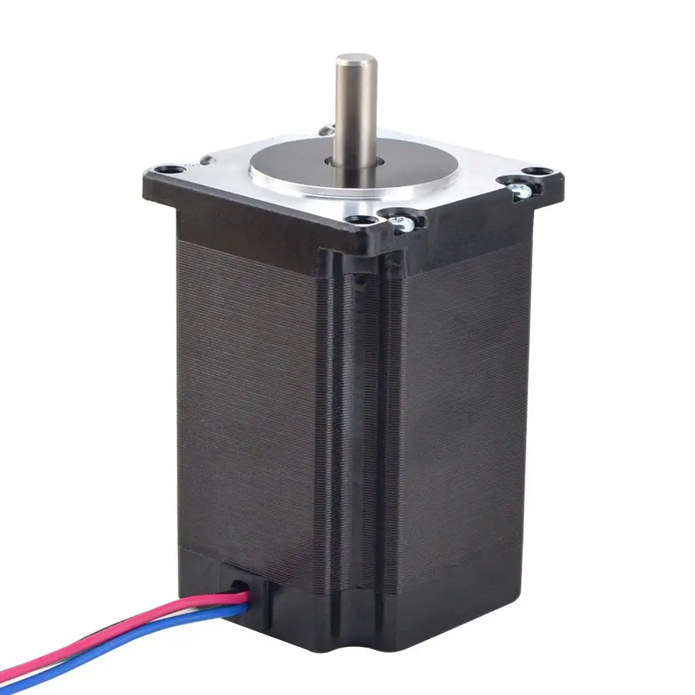 STEPPERONLINE Nema 23 Stepper Motor 2.4Nm 4A D=8mm 57x82mm Nema23 Stepping Motor CNC Router Engraving Milling Machine