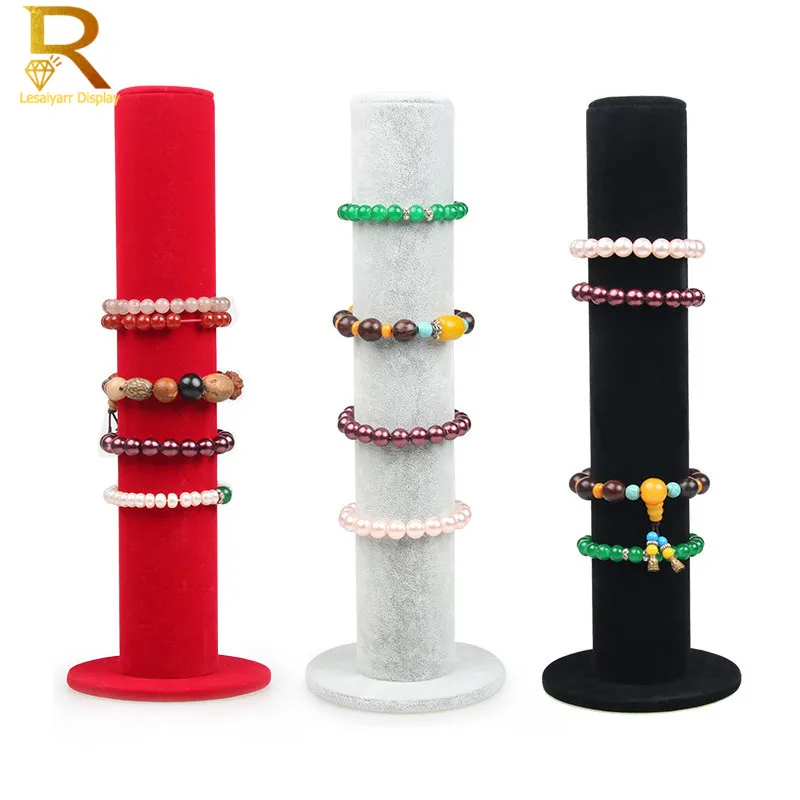 Wholesale Bracelet Hair Accessory Storage Rack Vertical Jewelry Bracelet Bangle Display Organizer Holder Bar Stand