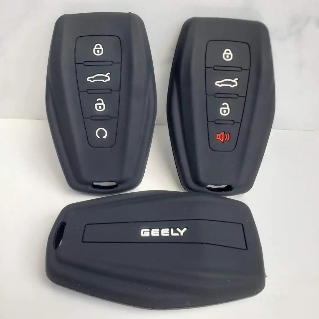 Key Case Cover For Geely Coolray X6 Emgrand Global Hawk GX7 Car FOB Remote Holder