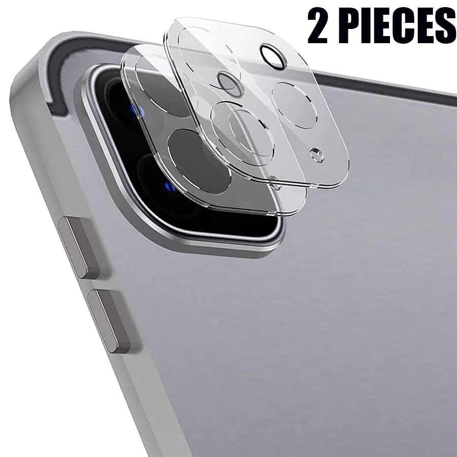 

2 Pieces Back Camera Lens Protector for For Apple iPad Pro 11 2021 Camera Lens Clear Tempered Glass For Apple iPad Pro 12.9 2020