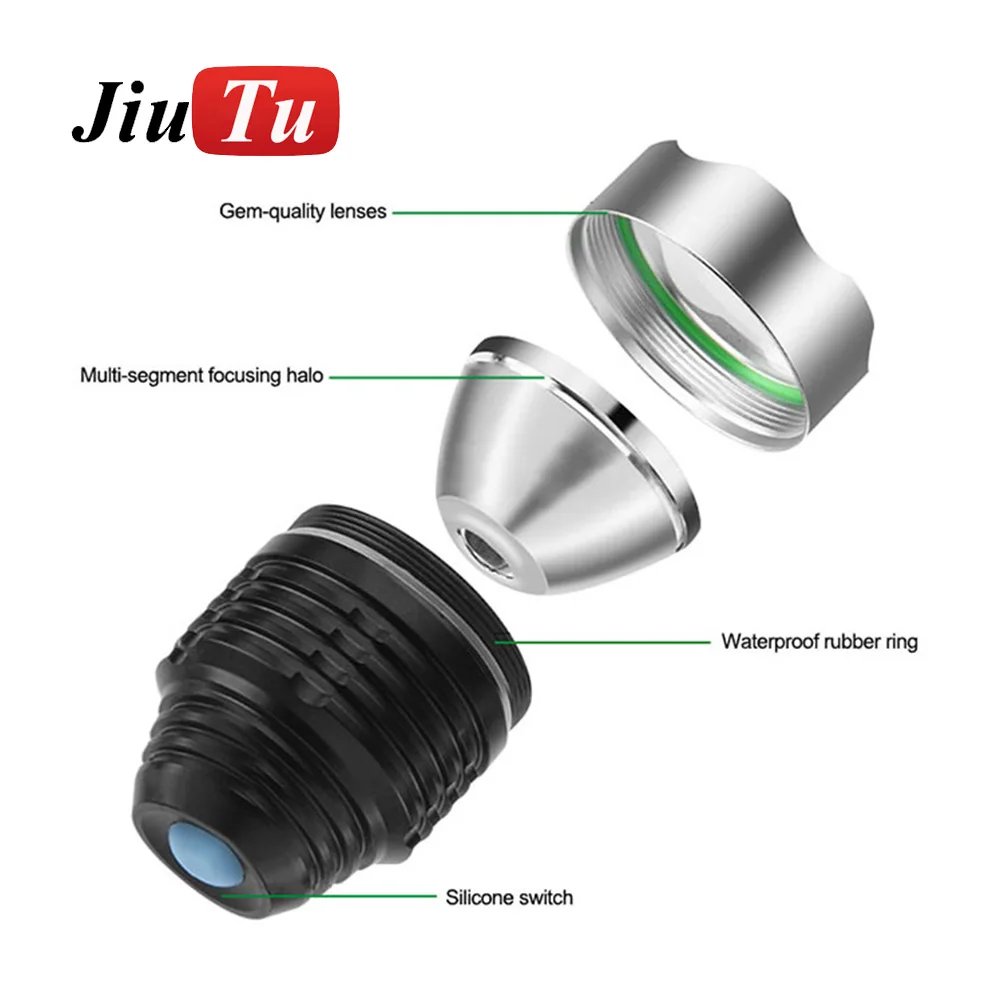 USB UV Kleber Aushärtung Lampe Grün Öl Heizung Licht Für Smart Handy Maintence Mithelfer Jiutu