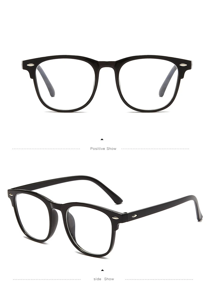 Nieten Platz Kurzsichtig Brille Fertigen Frauen Männer Leopard Rahmen Student Myopes Lunettes 0-1,0-1,5-2,0-2,5-3,0 zu-6,0 – Detail 8