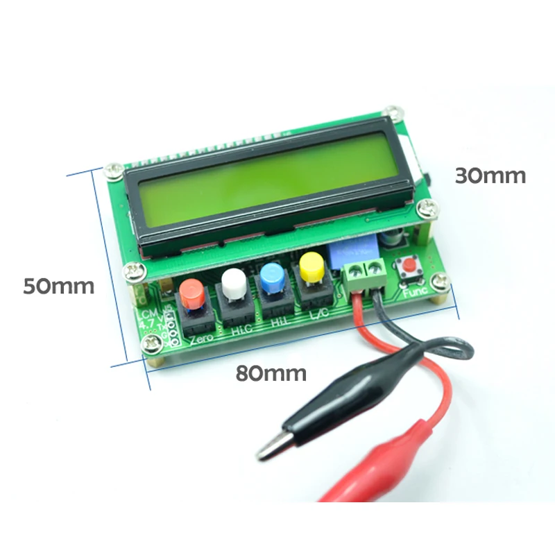 ความแม่นยำสูงดิจิตอลFull-FunctionประเภทCapacitance Meter Inductance Meter Testerการวัดความเหนี่ยวนำ