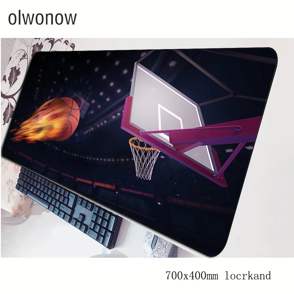 Basketball mouse pad 3d Computer mat 70x40cm gaming mousepad large HD pattern padmouse keyboard games pc gamer desk