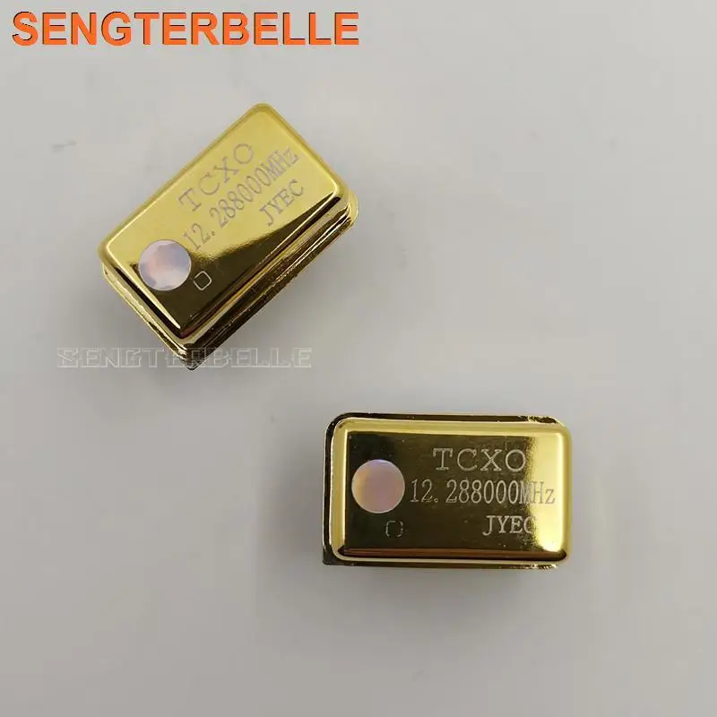 

1PC Gold-plated TCXO 0.1ppm 24.576M 22.5792MHz 100MHz 80MHz 16.9344MHz 12.288MHz Ultra precision crystal oscillator for Audio