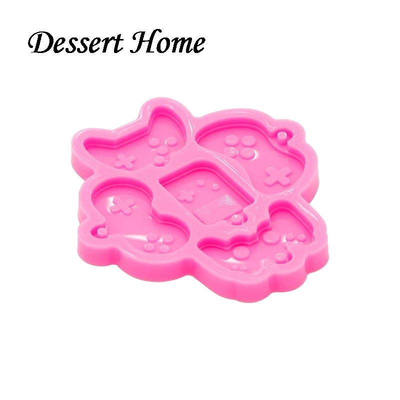 DY1008 Gamer keyboard Molds Sugar Craft DIY Cake Moulds, Silicone Mold to Make Crafts with Epoxy, Fondant Chocolate Bakeware