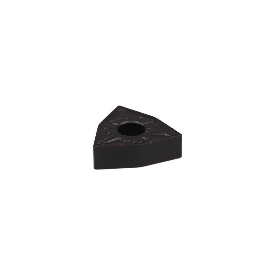 Inserto in metallo duro per utensili per tornitura esterna LF9118 WNMG080412-TM per tornio CNC LF9118, per la lavorazione di acciaio