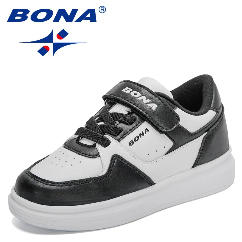 BONA 2022 nuovi designer Sneakers popolari piattaforma per bambini scarpe da passeggio moda per bambini calzature traspiranti leggere Casual