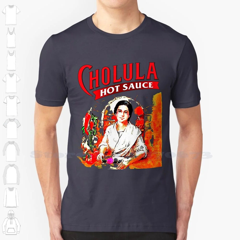 Sal Sauc 100% Cotton T-Shirt Ones Cholula Stuff Cholula Phone Skin Cholula Rug Cholula Product Cholula Sale Cholula Discount