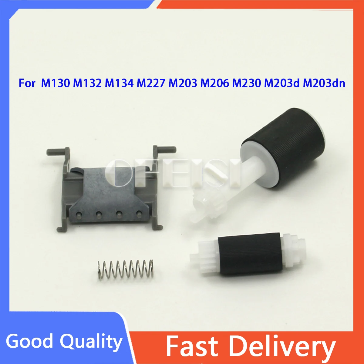 1SET new  ADF Feed Pickup Roller SEPARATION PAD for HP M130 M132 M134 M227 M203 M206 M230 M203d M203dn M203dw M227d 130 132 134