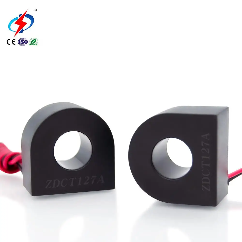 Zhongdun Zdct127A 2000/1 100a Ac  Micro Coils Precision Lead Wire Mini Ct Current Transformer