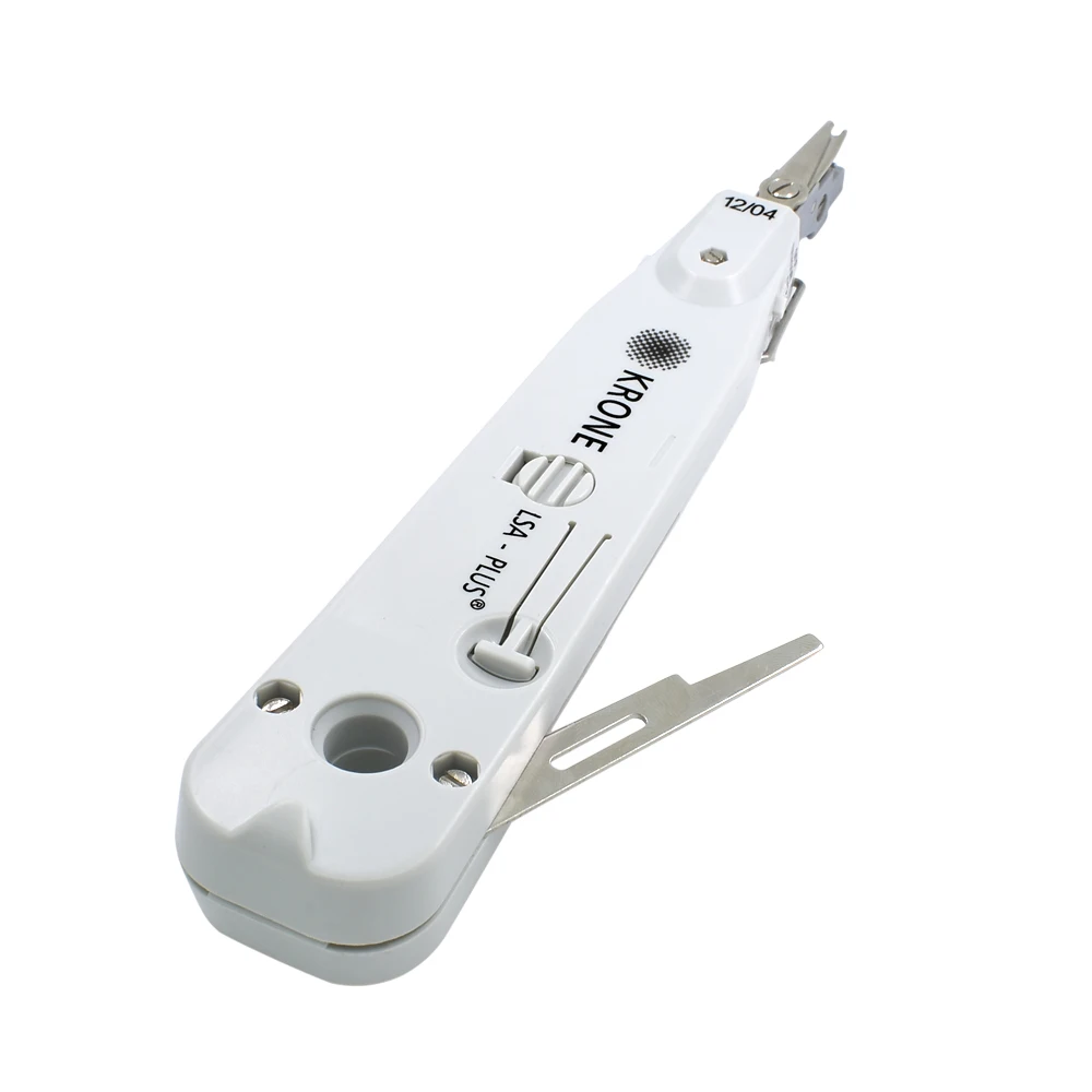 TISHRIC-Herramienta de red Original, crimpadora de Cable Krone, tipo estándar, RJ45, RJ11, Punch Down, lsa-plus