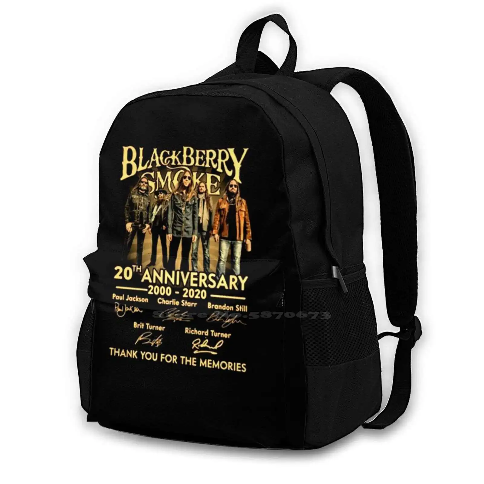 20th Anniversary 2000 2020 Backpack For Student School Laptop Travel Bag 20th Anniversary 2000 2020