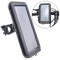 2024 New Upgrade Waterproof Bicycle Phone Bag Case Cover Motorcycle Bike Handlebar Cell Phone Mount for iPhone 15 Samsung Xiaomi