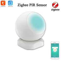 Tuya ZigBee Smart PIR Motion Sensor Built In Battery Passive Infrared Detector Security Burglar Alarm Sensor PIR Motion Detector