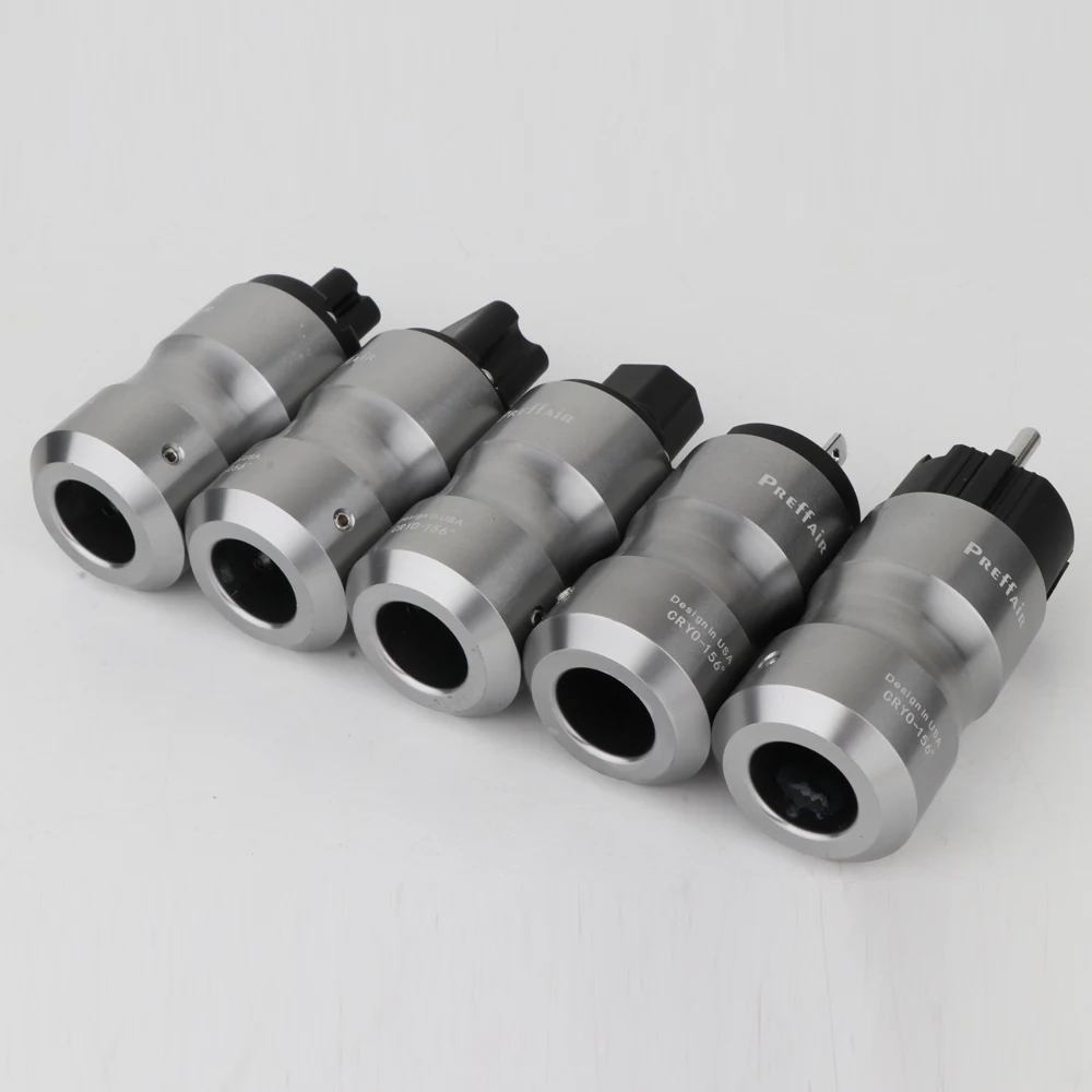 Preffair P089ปลั๊กไฟ EU ประสิทธิภาพสูงขั้วต่อ IEC สำหรับสายไฟ DIY เสียงขั้วต่อไฟฟ้า C7 C19