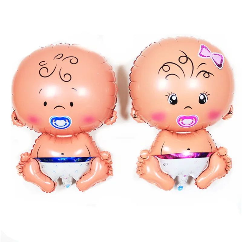 30 inch baby pacifier boy girl doll balloon gender reveal party decoration balloon first birthday cartoon children balloon