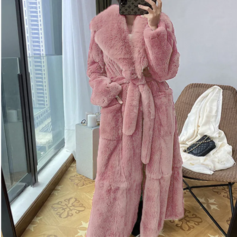 Women Winter Jackets Faux Fur Coat Warm Thick Loose Plush Oversize Overcoat Fluffy Teddy Long Plus Size Outerwear 4XL 5XL