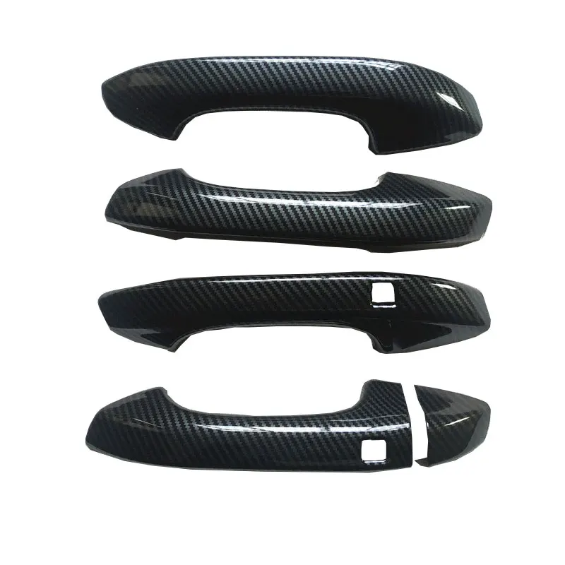 Door Handle Cover Trim for Kia Optima k5 New 2020 2021 DL3 V MK5 GT Line Plastic Car Accessories Imitation Carbon Fiber 5 Pcs