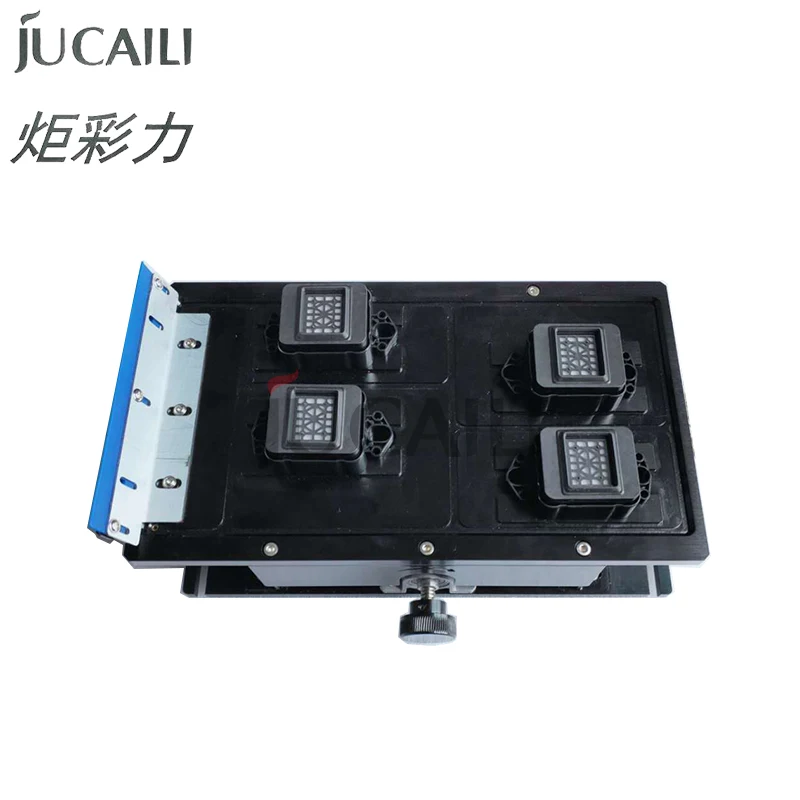 Jucaili stable 4 Heads auto Capping Station for xp600 printhead Pump Assembly single motor ink stack lifting cleaning station