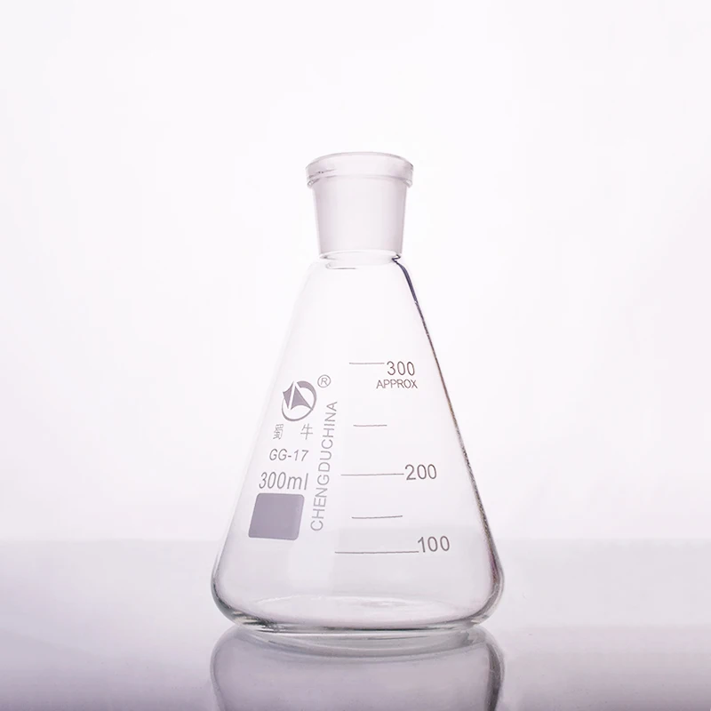 50-10000ml Glass Erlenmeyer Flask Conical Bottle, 24/29 Joint, Lab Chemistry Glassware Supplies