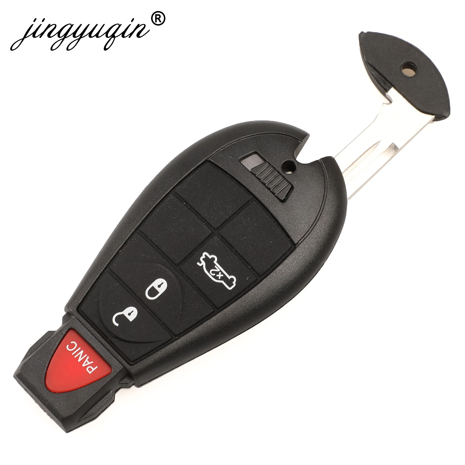 Remote Smart Car Key Shell for Chrysler Town & Country Fit Jeep Grand Cherokee Dodge Magnum Durango 2/3/4/5/6/7 Button fob Case