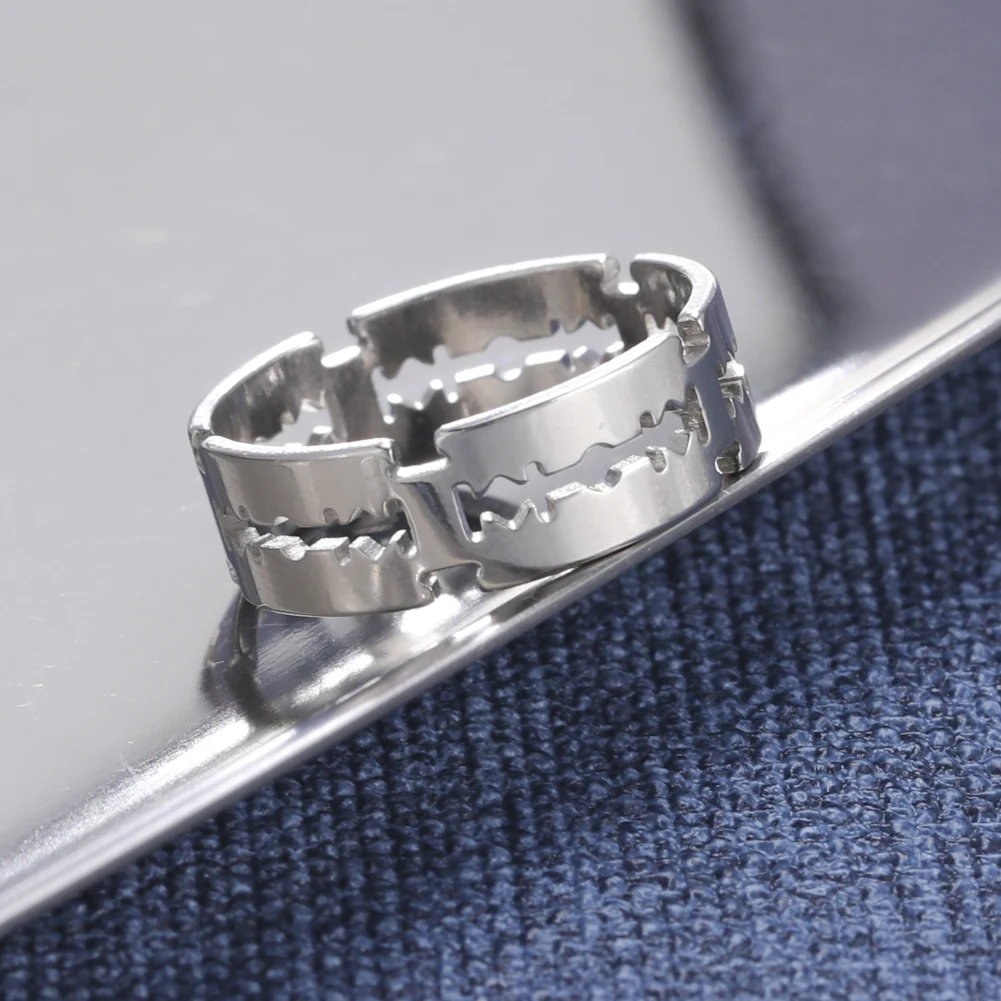 Cazador Edelstahl Klinge Damen Herren Ring Fingerringe Schmuck Party Geburtstag Jahrestag Geschenk Großhandel Neuer Trend 2026