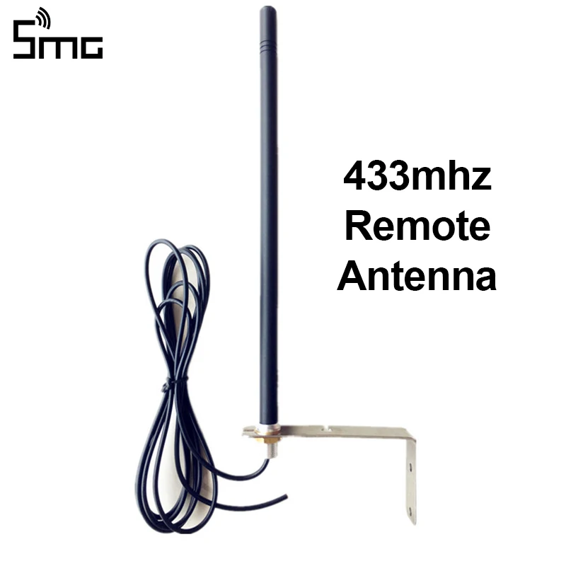 Imagem -06 - Extensor de Distância Ultra-longa Cabo 433mhz até 250m 433.92mhz 2m Novo Abridor de Porta de Garagem com Controle Remoto Abridor de Porta