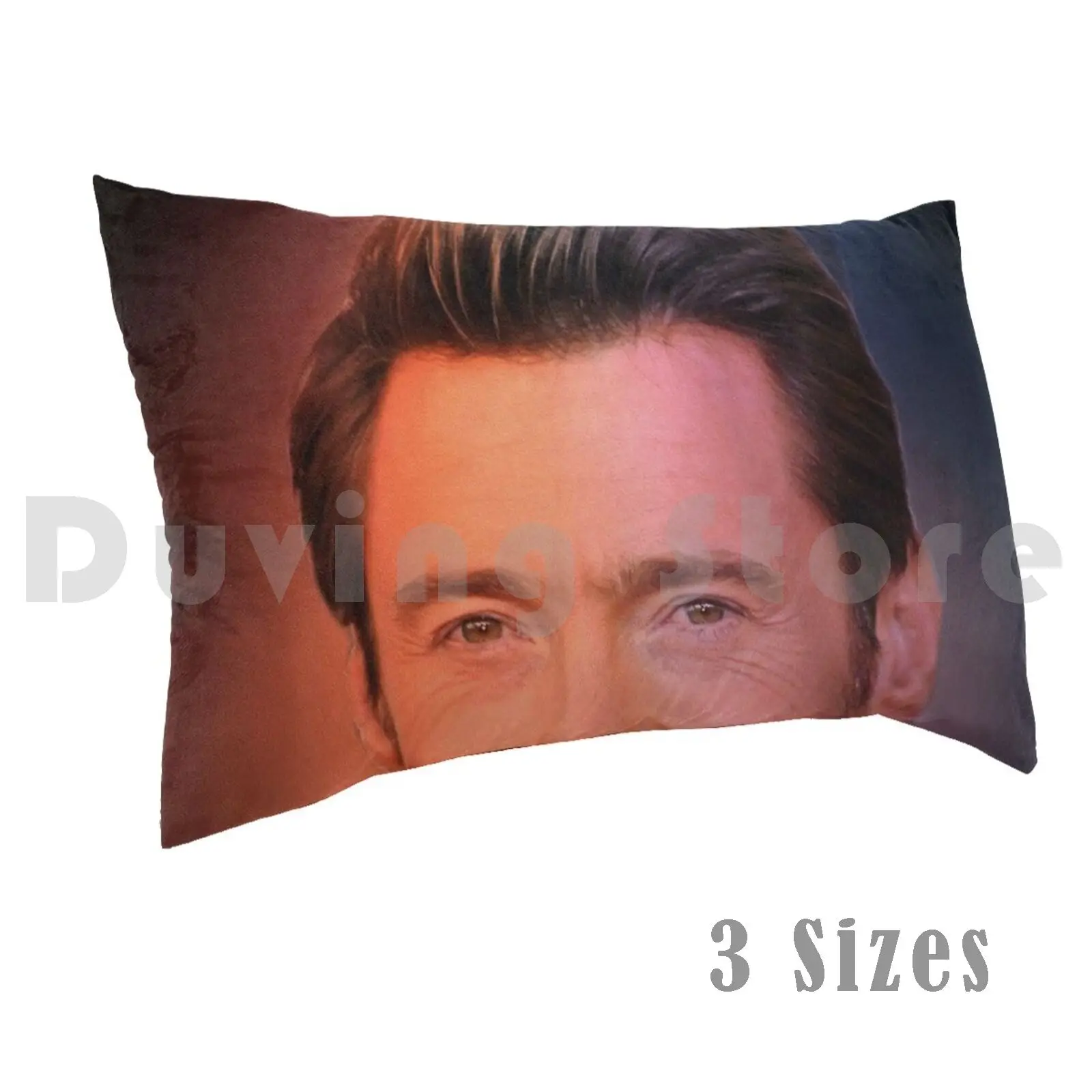 Hugh Jackman ,Pillow case Hughjackman Xmen Logan Thegreatestshowman Hughjackmanfans