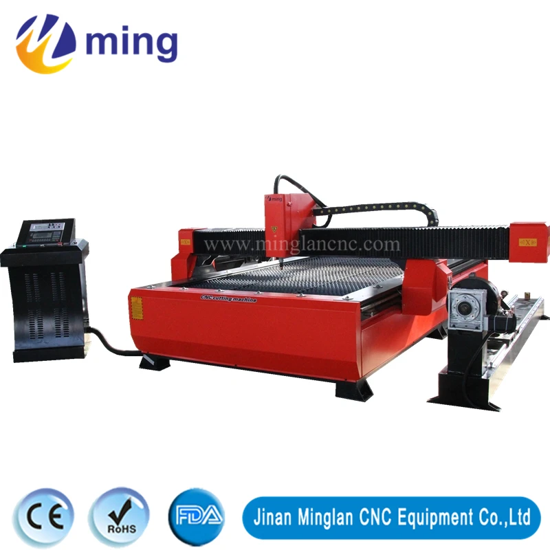 15*30cm China good quality cnc fiber laser cutter / 3015 cnc plasma cutting machine