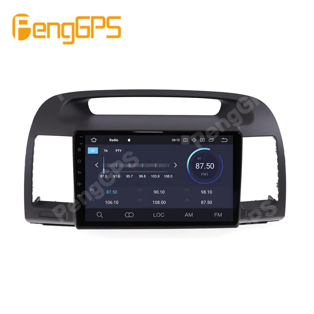 Android 10 GPS Navigator for Toyota Camry 5 2001-2006 Auto Stereo Touchscreen Multimedia Mirror Link in-dash Carplay DSP USB