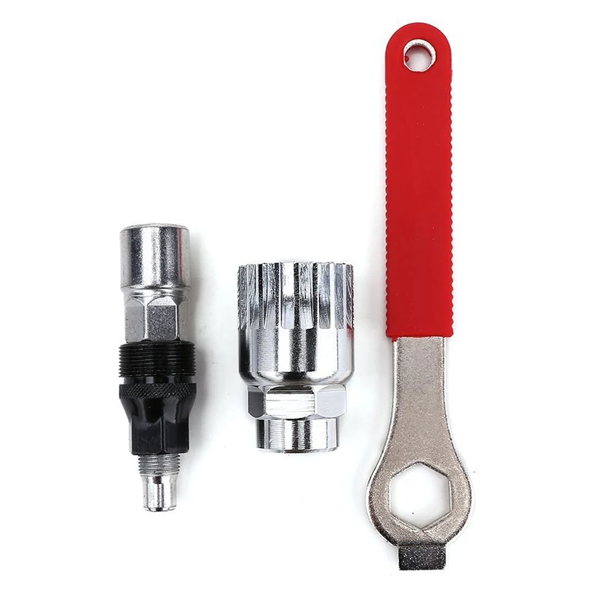 Professional Bike Fahrrad Zyklus Kurbel Extractor Puller Bottom Bracket Remover Entfernung Spanner Reparatur Tools Kit für Mountainbike