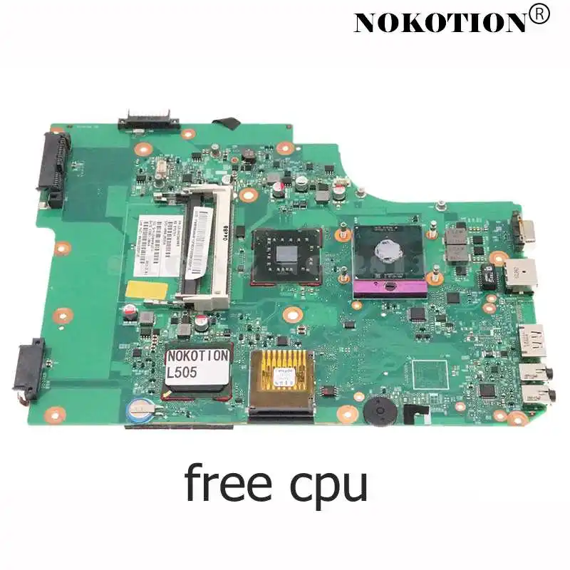 Carte Mère Fonctionnelle Pour Toshiba Satellite L500-1UR - Occasion, Entièrement Opérationnelle