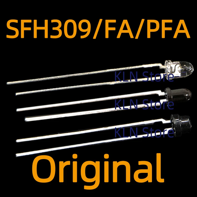 10pcs SFH309 SFH309FA SFH309PFA Silicon NPN Phototransistor DIP-2 SFH30 SFH3 SFH 309 309FA 309PFA Original