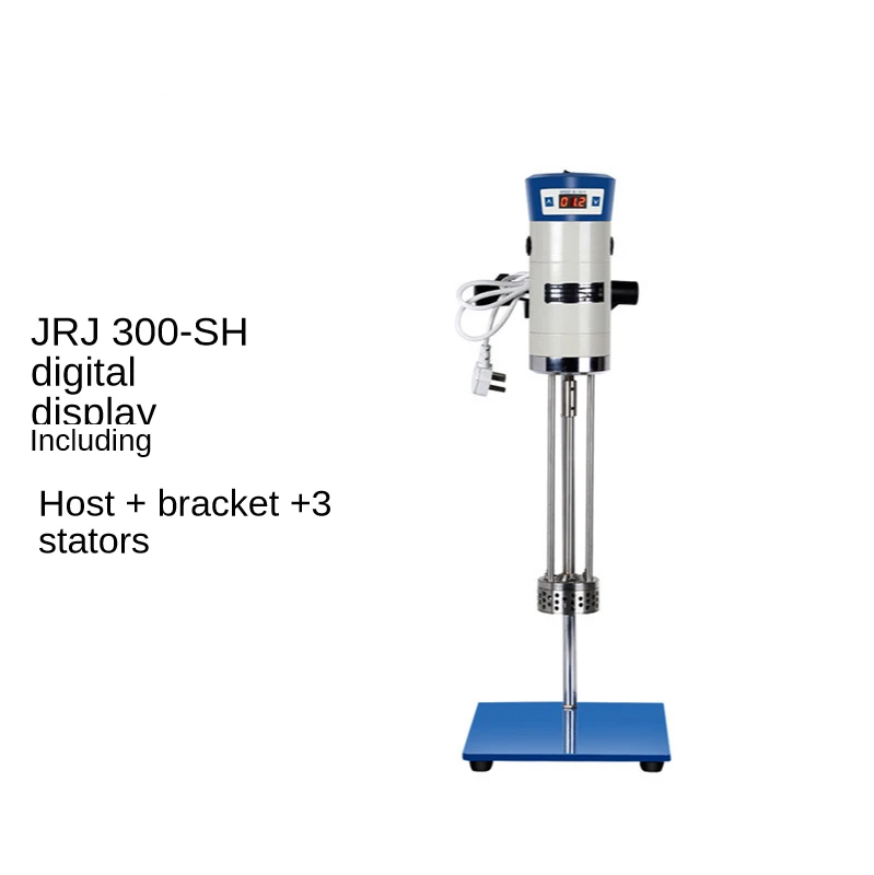 220V40L Lab High Shear Blender Cosmetic Homogenizer Emulsion Mixer Rotor Stator Emulsifying Machine for CosmeticCream JRJ300-D-1