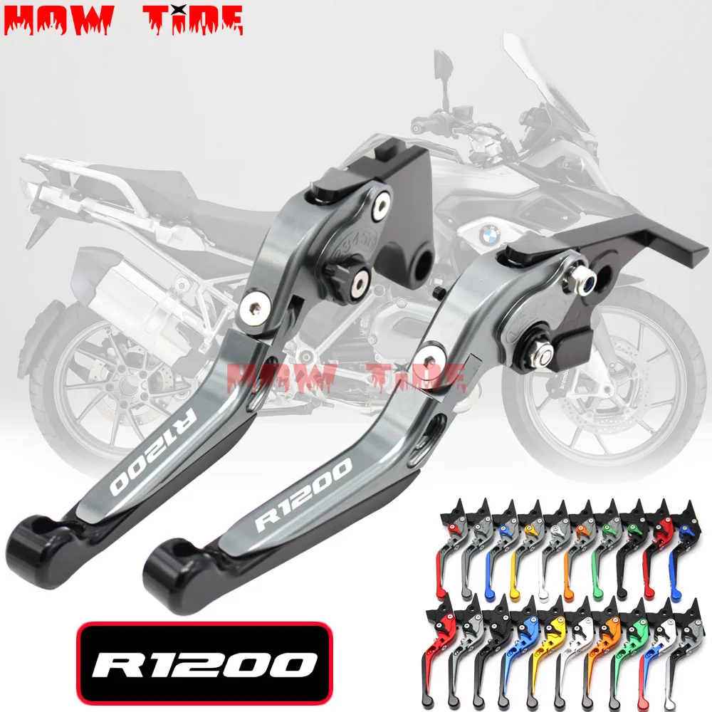 For BMW R1200GS ADVENTURE 1200 GS 2006-2013 Motorcycle Adjustable Folding Extendable Brake Clutch Lever