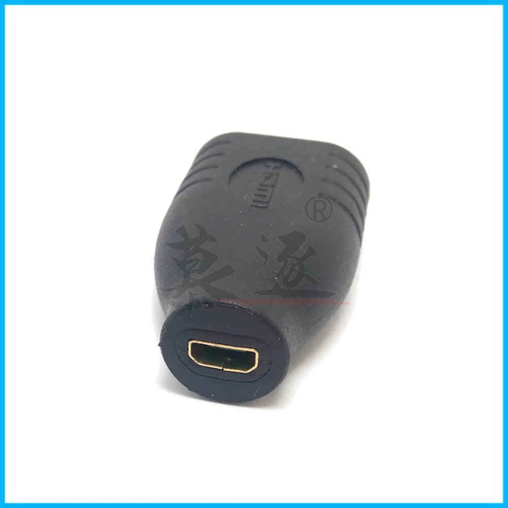 Micro HD-compatível fêmea para HDTV fêmea cabo adaptador conector 1080P 1.4V
