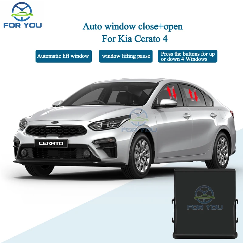 FORYOU Car Automatic Intelligent Close Open  2 by 2 Kit Module For Kia Cerato 4 By Remote Control