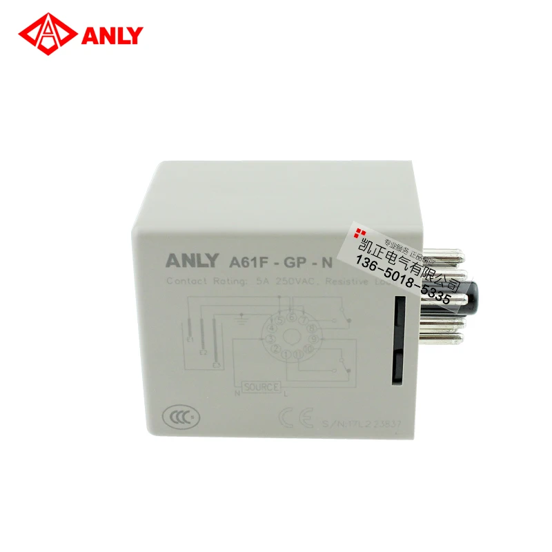 Original authentic ANLY Anliang A61F-GP-N liquid level controller water level switch liquid level switch