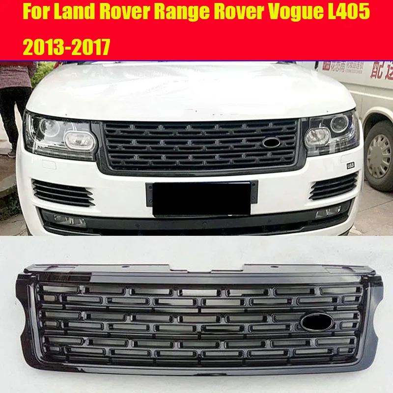 

For Land Rover Range Rover Vogue L405 2013 2014 2015 2016 2017 ABS Bumper Upper Front Grille