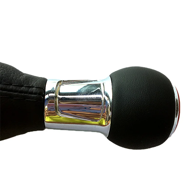 5 Speed 6 Speed Manual MT Car Gear Shift Knob With Gear Shift Collars Cover Boot For Audi A3 S3 8P