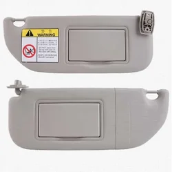 Overhead Console Interior Sunvisor With Mirror Front visor assembly For Peugeot 301 Citroen C2 C3 Citroen Elysee(2014-2017)