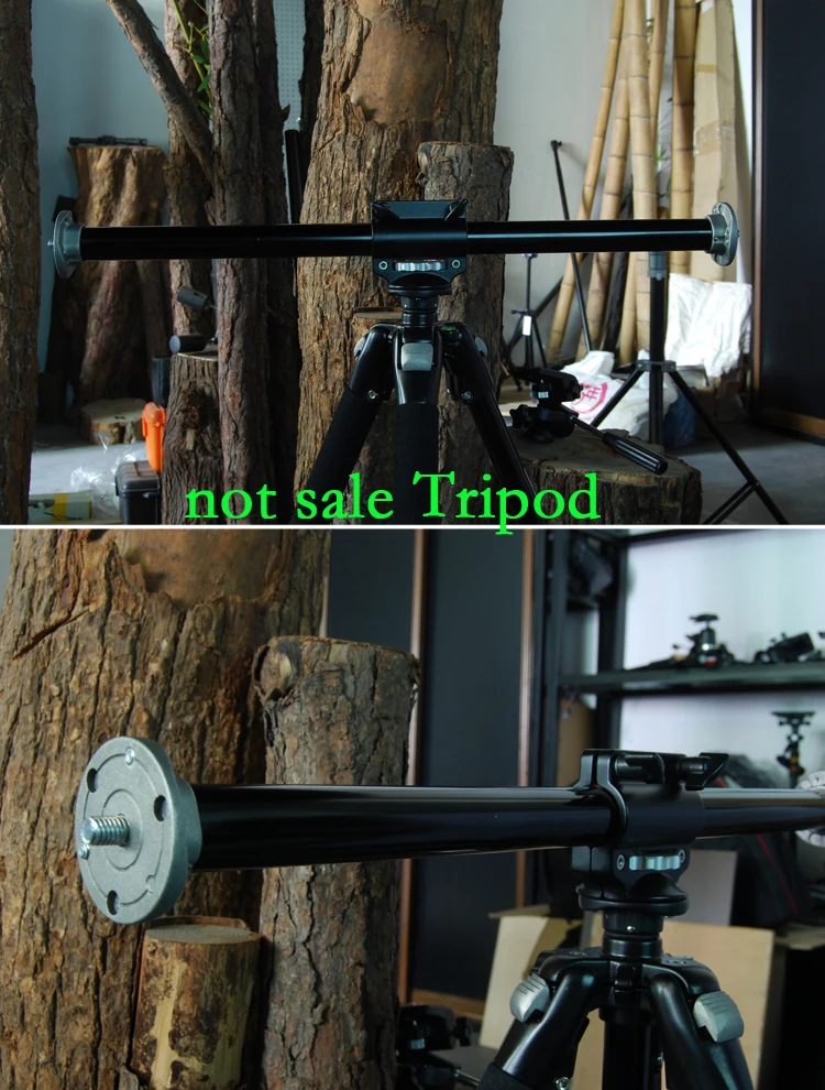 Tripod Boom Cross Arm Camera Extension Arm Steeve --only selling one Cross Arm, others is references