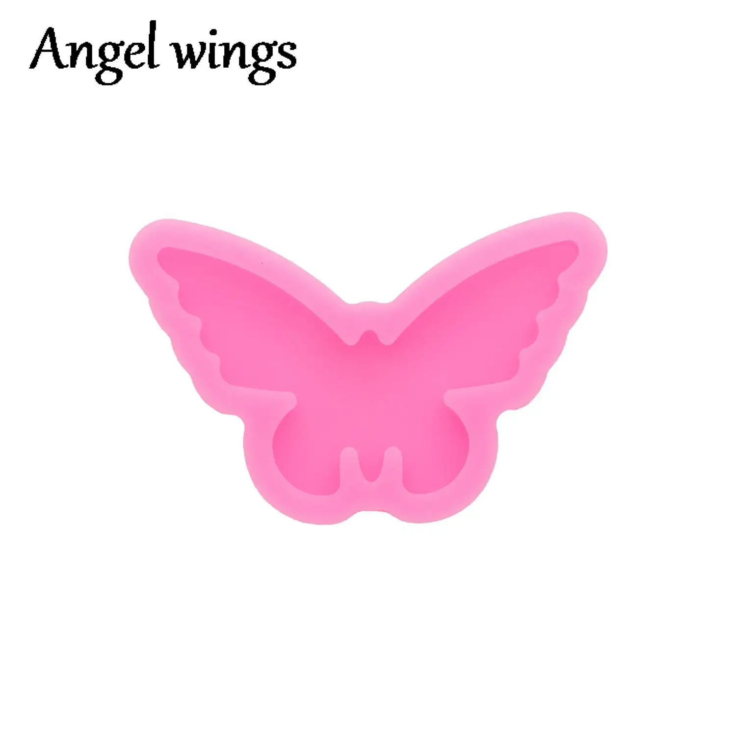 DY1056 Silicone Butterfly/Dragonfly/Angel Feather Molds, Keychain Crafts Epoxy DIY Resin art Mold, Chicken Chocolate Mold