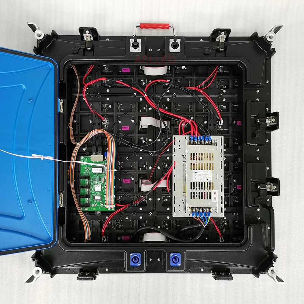 Indoor Stage Rental P2.5 LED Display Case 640X640mm Die-Cast Aluminum Cabinet P2 HD LED Wall Panel Ali Express Free Shipping